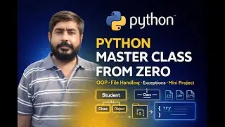 Python OOP & File Handling for Beginners| Python Masterclass with Mini Project (Part 2)