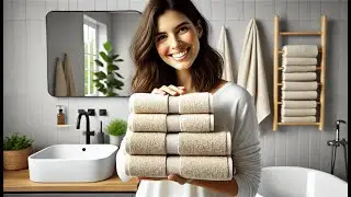 🧺 HONEST WEAVE GOTS Certified Organic Cotton Kitchen Towel Sets | Best Organic Cotton Hand Towels 🧺