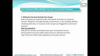 Top Chiropractic Billing Mistakes That Hurt Your Practice&rsquo;s Revenue