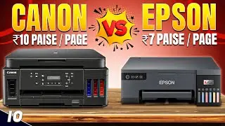 CANON vs EPSON🔥Which is the Best INK TANK Printer under 10000❓Best Printer 2025🔥