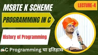 Lecture 4 History Of C Programming
