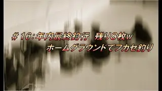 2025年最後の釣行！　ホームグランドでフカセ釣り！