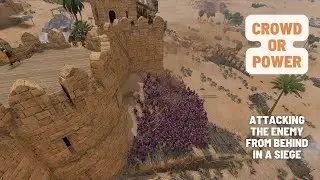 1000 Imperial Recruits vs. 100 Aserai Veteran Infantries HISTORIC DEFENSE OF IYAKIS #bannerlord