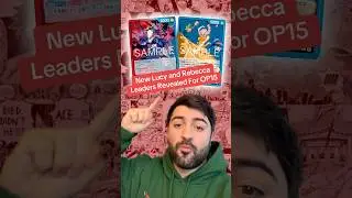 New Lucy And Rebecca leaders revealed for OP15 #onepiece #onepiececardgame #tcg #luffy
