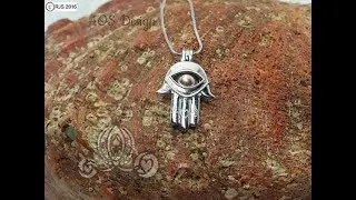 Our Evil Eye Pearl Cage and Akoya Oyster Opening