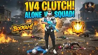 Solo 🔥 vs Squad: Bermuda Map King! 👑 Best 1vs4 Gameplay @ZenilxaGaming