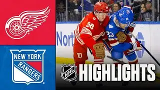 NHL Highlights | Red Wings vs. Rangers | November 16, 2025