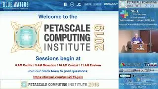 PCI 2019: Petascale Resources - NCSA