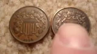 Complete USA Two Cent Business Strike Coin Set.