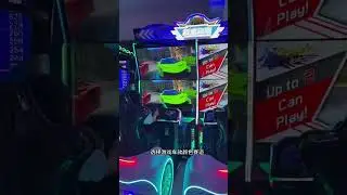 Coin operated simulator racing car #motorcycle racing game machine #simulatorshooting
