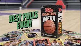 Грандиозная коллекция баскетбольных карточек Topps Mega Box 2025-26 годов!