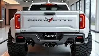 2026 Corvette Pickup Truck Revealed  Supercar Power Meets Utility!