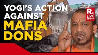 Yogi's Bulldozer Action Continues In UP LIVE: Crackdown Day 4 | Mukhtar Ansari Son's Building Razed