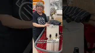 Decoro comprando en Target