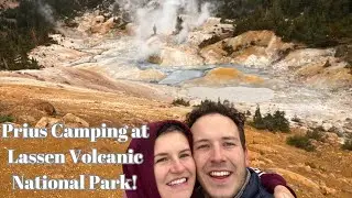 Prius Camping at Lassen Volcanic National Park!