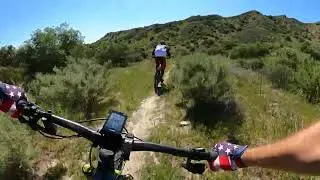 Angeles National Forest MTB downhill singletrack - Fascination Spring Trail