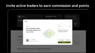 How to invite and earn passive income