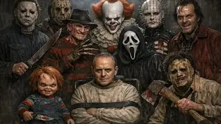 The 10 Most Iconic Horror Villains Ever Created (Ranked by Terror) #horrorstories #horrormovies
