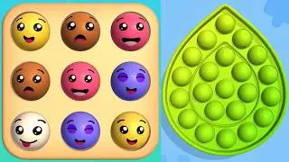 Pop Us! Very Satisfying and Relaxing ASMR Slicing Gameplay Video