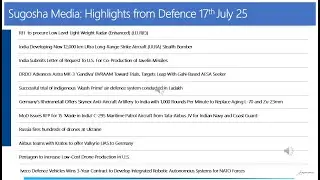 Sugosha Defence News: RFI  to procure Low Level Light Weight Radar (Enhanced) {LLLR(E)}
