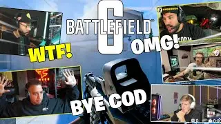 Streamers React To The New Battlefield 6 Battle Royale! (Battlefield 6 REDSEC)
