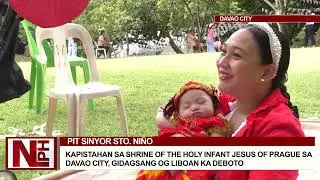 KAPISTAHAN SA SHRINE OF THE HOLY INFANT JESUS OF PRAGUE SA DAVAO CITY, GIDAGSANG OG LIBOAN KA DEBOTO