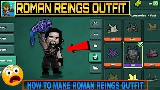 Da2 mini militia || how to make roman Reigns outfit in mini militia ||