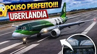 POUSO PERFEITO em Uberlândia 🛬✈️ | Um dos mais suaves que já fiz!