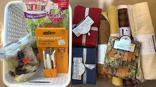 Hobby Lobby Haul / Fabric, Organization, Thread Trimmer and Trims / Much Needed Shopping Therapy