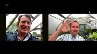 Kevin Fortey give David Domoney tips on growing Giant Veg at home