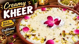 Creamy Kheer Recipe | Traditional Pakistani Rice kheer | yummy easy dessert | Live From Kitchen 