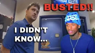 PREDATOR GETS CAUGHT GOONING IN POLICE STATION!! POICE BODYCAM REACTION