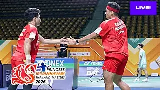 🔴LIVE R16 - Leo Rolly CARNANDO/Bagas MAULANA vs KEDREN/WEDLER - Thailand Masters 2026