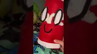 HANDMADE CANE&rsquo;S CUP PLUSH #art #plush #handmade #osc #animaticbattle