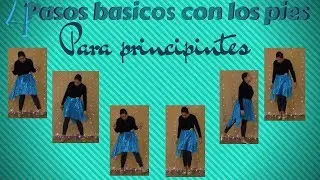4 Pasos de Danza basicos Para Principiantes con los pies