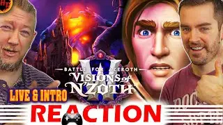 Visions of N&rsquo;Zoth & Intro Cinematic REACTION - 8.3 patch WoW