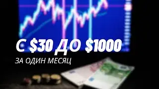 30$ до 1000$ за месяц