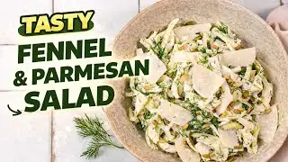 🥗 Crunchy Fennel & Dill Salad | Fresh, Creamy & So Addictive!