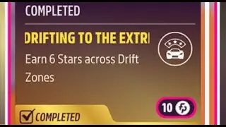 Forza Horizon 5 Daily Challenges DRIFTING TO THE EXTREME Earn 6 Stars across Drift Zones