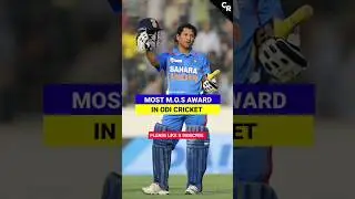 Most Man of the series award in odi cricket #shorts #cricket #youtubeshorts