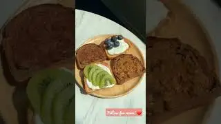 Healthy Toast ideas 🌈🍯| Healthy breakfast #healthyrecipes #toastrecipes #breakfastideas