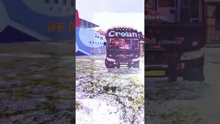crown bus mod mass whatsapp status 💥 in the bus simulator Indonesia gameplay hills station driving
