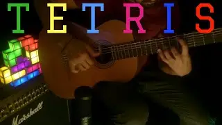 Tetris (Korobeiniki) | Classical Guitar Arrangement by Luciano Renan (Level Super Hard)