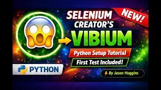 The Selenium Creator Just Dropped Vibium 😱 | AI-Powered Python Tutorial
