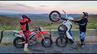 MI PRIMERA VEZ EN SUPERMOTO!! |  HARD ENDURO + ESPECIAL NAVIDAD 2019