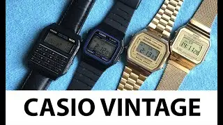 Casio Vintage. Касио Винтаж A700, A168, Ca-53, F-91