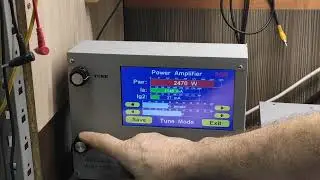 Проверка в работе линейного усилителя КВ на лампе ГУ-78. Выход 2,5 kW