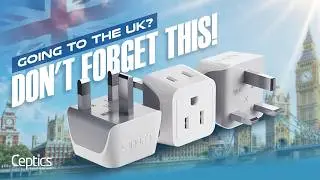 Don&rsquo;t Get Stuck in the UK With Dead Devices &ndash; Ceptics Type G Adapter Set #typeg