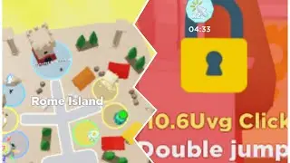 UNLOCKING THE ROME ISLAND IN CLICKER SIMULATOR UPD 16