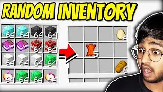 Minecraft But Inventory Change Every 30 Seconds | Hindi Challenge